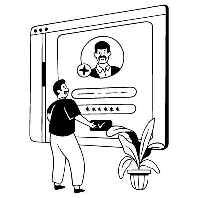 Create Account Illustration
